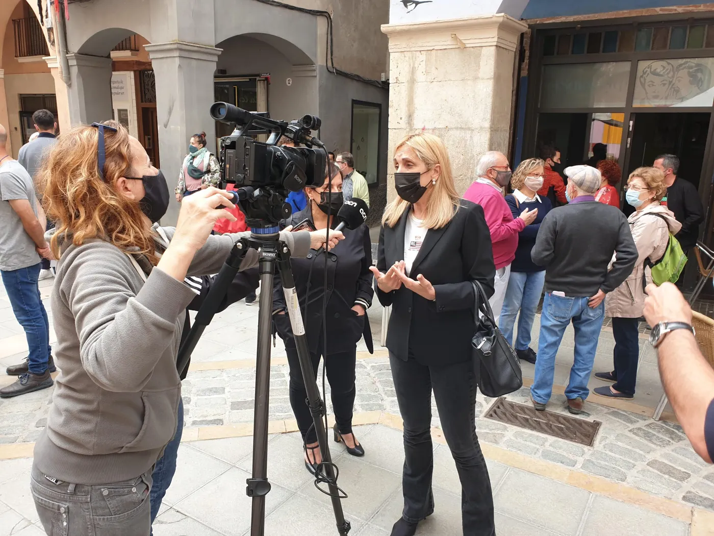 Dolors Farré emplaça a comerciants i veïns a consensuar una estratègia conjunta pel Barri Antic
