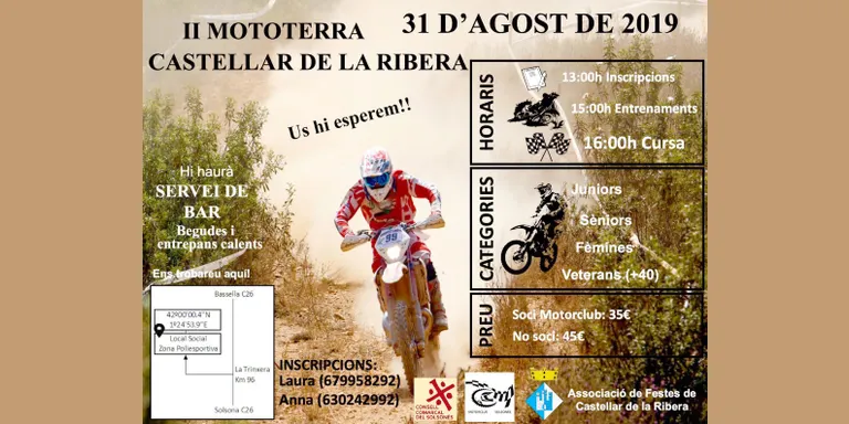 Torna el Mototerra de Castellar de la Ribera