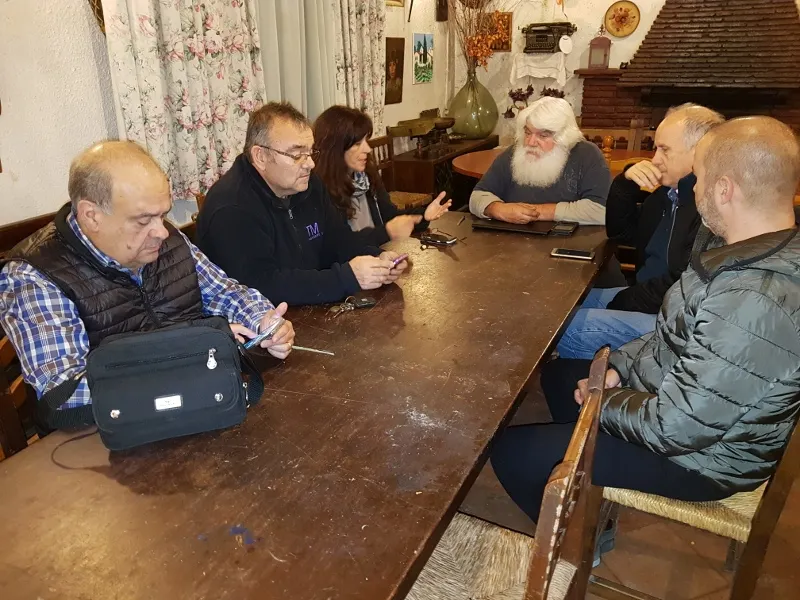 Reunió de representants de les urbanitzacions sobre els aiguats de la passada setmana