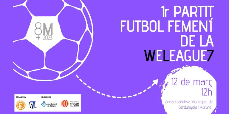 Fedamar organitza un partit femení de futbol amb motiu del Dia Internacional de la Dona