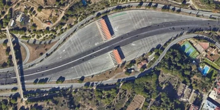 Territori licita les obres per instal·lar plaques solars a l’antic peatge d'Arenys