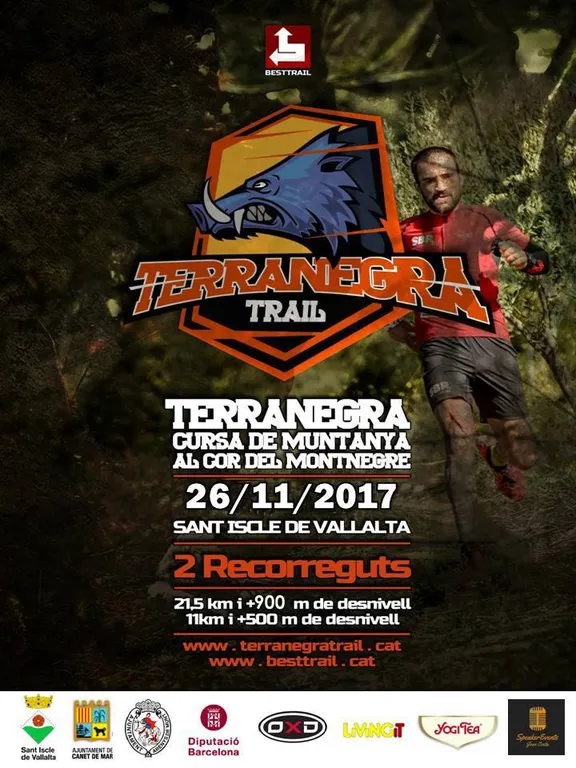 El Montnegre acollirà la cursa 'Terranegra' per corriols de muntanya