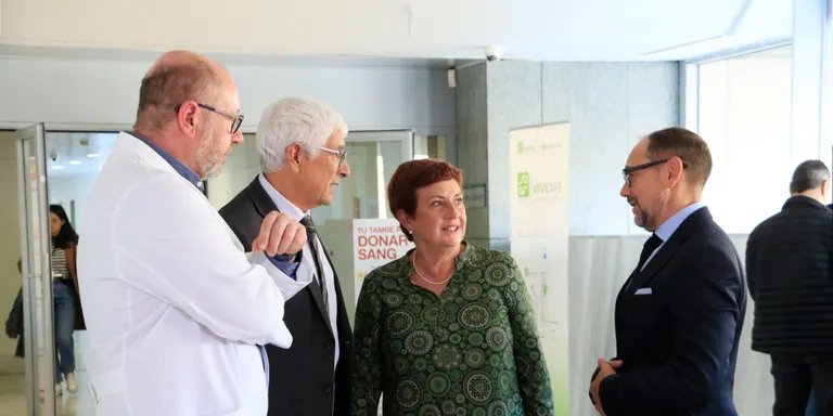 Pacients amb càncer o traumatisme recuperen la funcionalitat de l'abdomen amb una reconstrucció pionera de Sant Pau