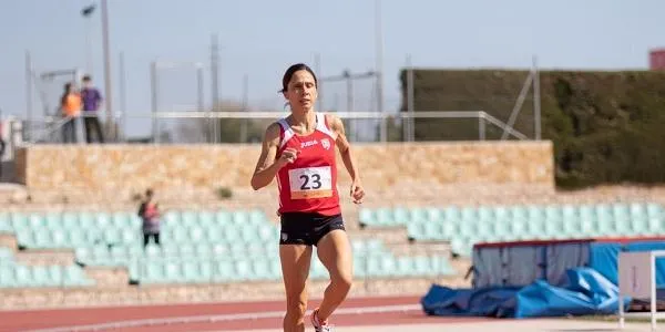 L’atleta Marta Camps, medalla d’or en la prova F50 del Campionat d’Espanya de Milla Màster