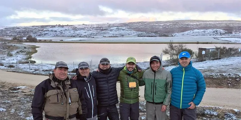 L'equip català guanya el campionat estatal de pesca de salmònids en llac