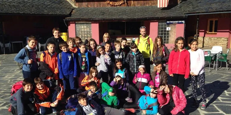 Alumnes de l'Escola Albert Vives visiten el Parc Natural de l'Alt Pirineu