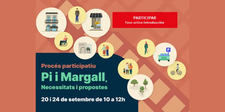Les informadores del procés participatiu per la reforma de l'avinguda Pi i Margall comencen la feina