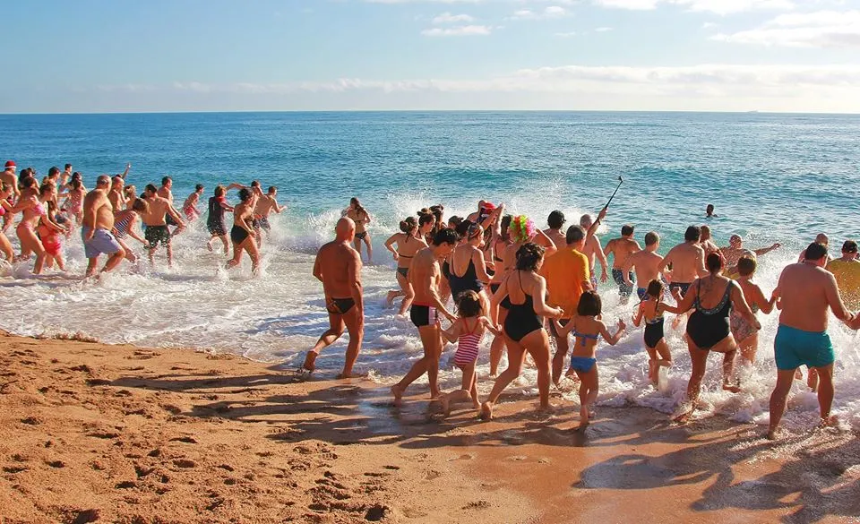 La Colla dels Valents, a punt per la Banyada de Cap d'Any a Pineda