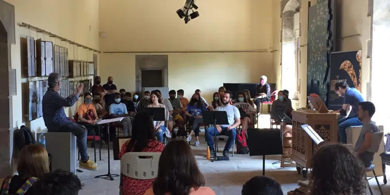 El Festival Espurnes Barroques tanca la quarta edició apropant la música barroca a les escoles del Solsonès