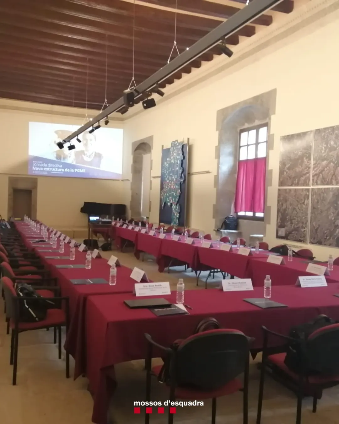 Riner acull avui una reunió dels comandaments dels Mossos d'Esquadra per presentar la nova estructura del cos