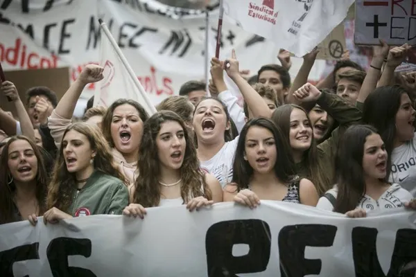 Estudiants de secundària i batxillerat, cridats a la vaga aquest dimarts