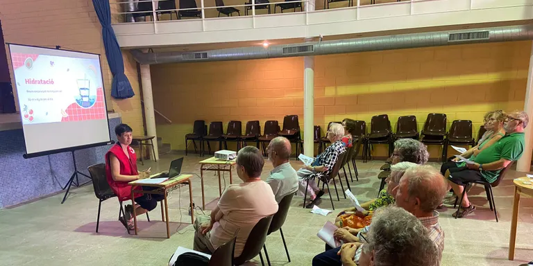 Creu Roja organitza diferents activitats per fomentar l’envelliment actiu i saludable entre la gent gran