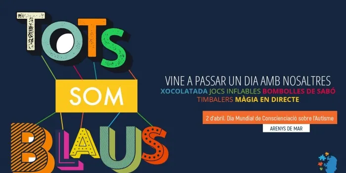 Junts Autisme prepara per diumenge la festa ‘Tots som blaus’