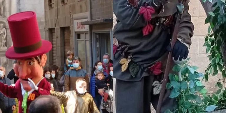 L’Home dels Nassos i el Fumera dinamitzen els carrers de Valls
