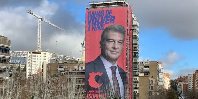 Joan Laporta es promociona a Madrid