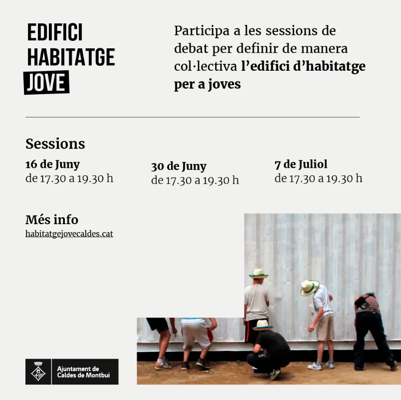La segona sessió participativa pel projecte d'Habitatge Jove debat els usos i espais comunitaris