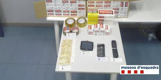 Detingut per enviar a Madrid tabac andorrà de contraban a través d'una empresa de paqueteria de Balaguer