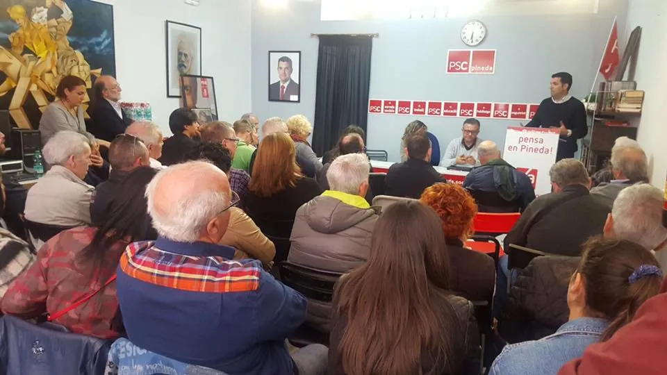 El PSC de Pineda renova la seva executiva i nomena a Xavier Amor com a nou Primer Secretari