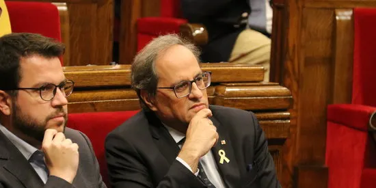 Pere Aragonès és també des d'avui, Conseller de Salut fins passades les festes de Nadal