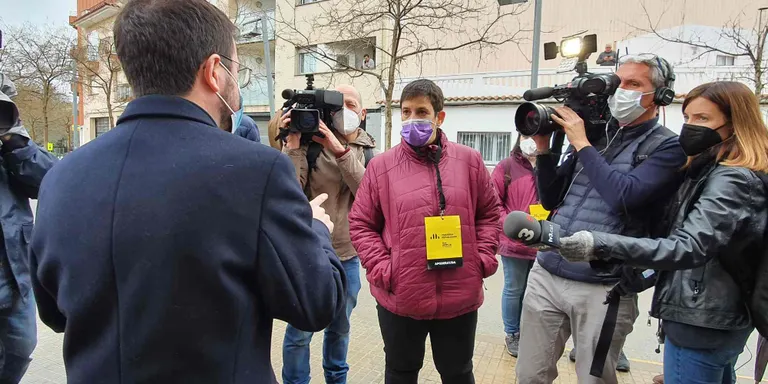 Esquerra-JxP es mostren satisfets per les opcions que té Pere Aragonès de ser President de la Generalitat