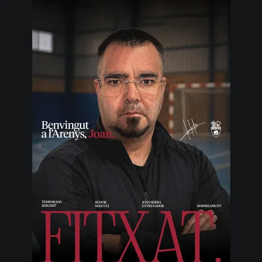 Joan Serra, entrenador 1r equip masculí CFSADM