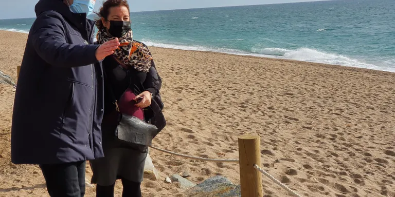 El PSC ha fet campanya aquest cap de setmana a Pineda i l'Alt Maresme