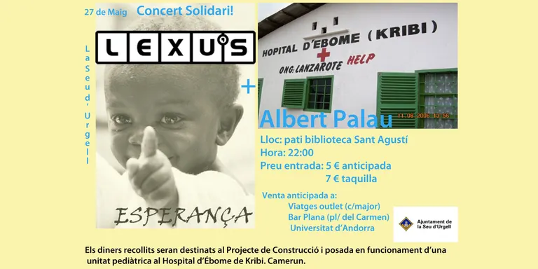 Concert solidari a la Seu amb Albert Palau i Lexu's