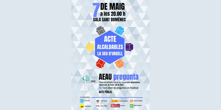 L'AEAU organitza un acte amb els alcaldables de la Seu d'Urgell
