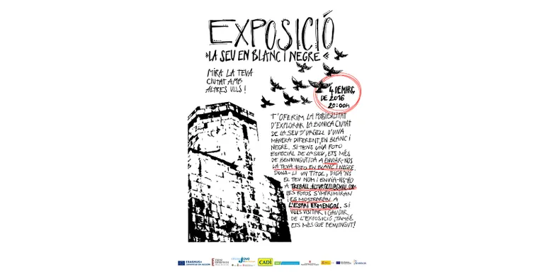 Inauguració de l'exposició de fotos del concurs 'La Seu en blanc i negre'