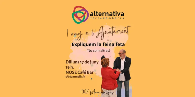 Alternativa fa balanç del seu primer any a l'Ajuntament