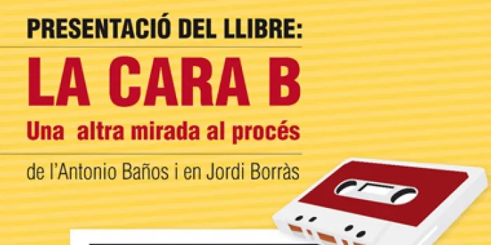 Arenys acull la presentació del llibre ‘Cara B: una altra mirada al procés’, d’Antonio Baños i Jordi Borràs