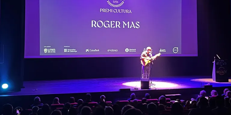 Roger Mas i l'Escola Agrària del Solsonès reben el reconeixement dels Premis Regió7