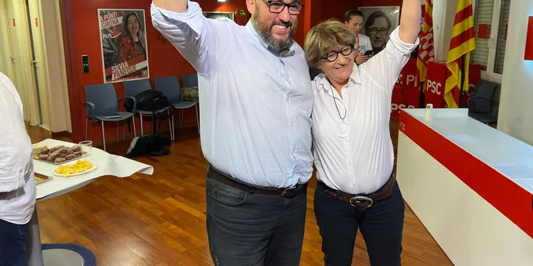 Marc Lamuà i Gael Rodríguez, caps de llista del PSC al Congrés i el Senat a les comarques gironines