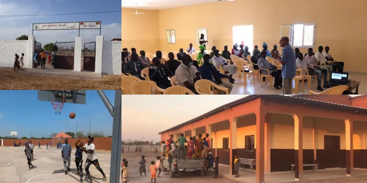 Caldes Solidària encara la recta final del projecte del complex socio-educatiu de Mampatim, al Senegal