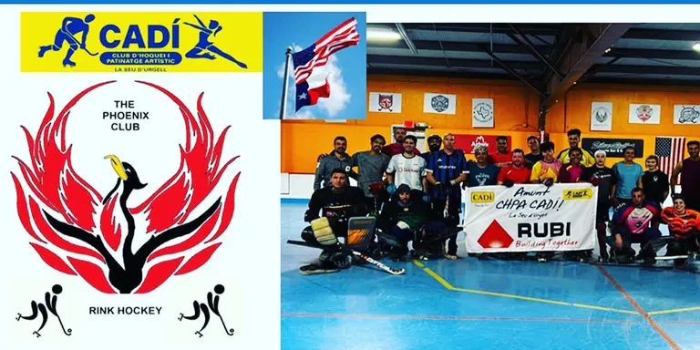 El CHPA Cadí ofereix formació d'hoquei patins a Texas