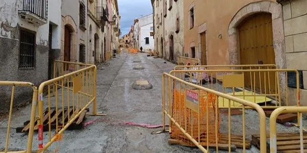 Urbanisme d'Altafulla preveu que a finals de mes es pavimenti el carrer De Dalt