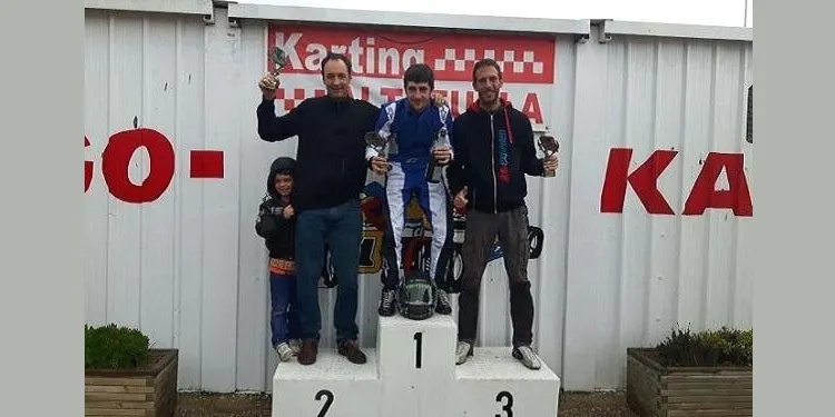 Albert Tuset alça el títol del Campionat Amateur 2016 del Kàrting Altafulla