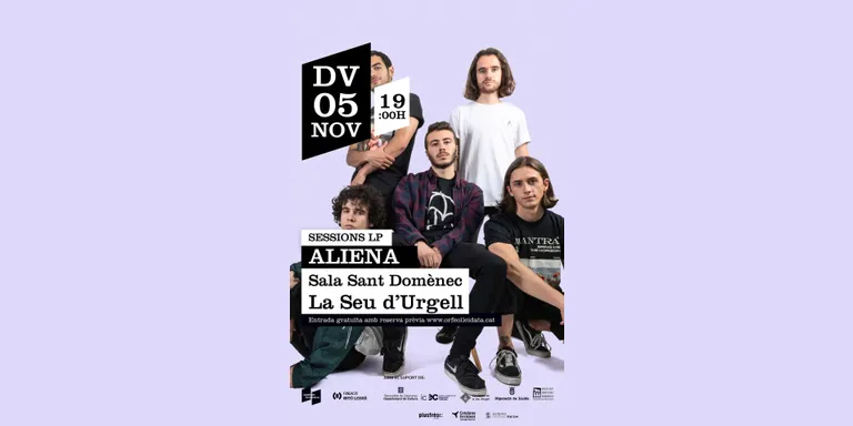 Xerrada tècnica amb Aliena i actuació circuit KM0 de The Denim Rips, a la Seu d'Urgell