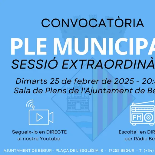 PLE EXTRAORDINARI 25-02-2025