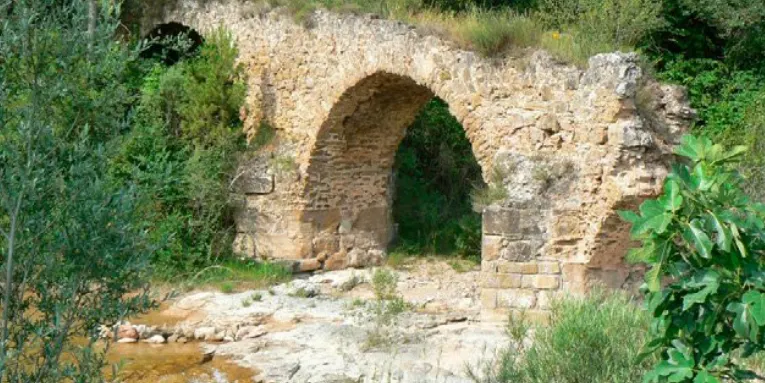 Iniciades les obres de rehabilitació del pont medieval d'Ogern