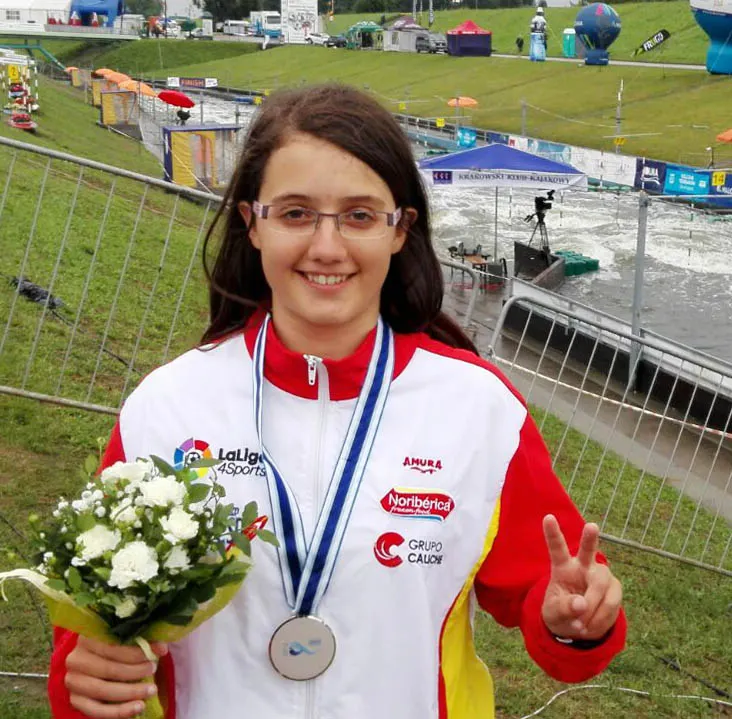 Laia Sorribes, subcampiona mundial en K1 júnior femení (RFEP)