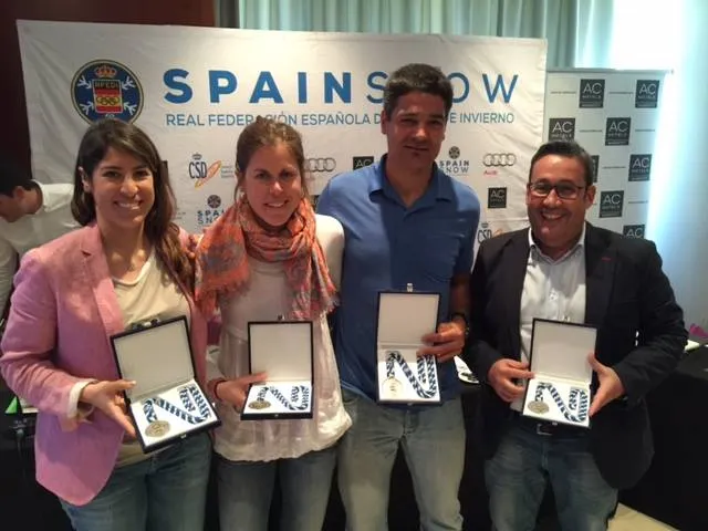 Laura Orgué i Jordi Font reben la Medalla al Mèrit Esportiu de l'RFEDI