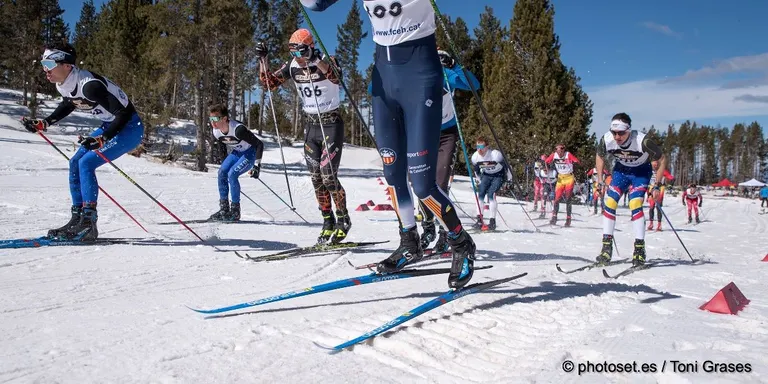 Jaume Pueyo guanya a Tuixent-la Vansa l'esprint dels Campionats de Catalunya d'esquí nòrdic