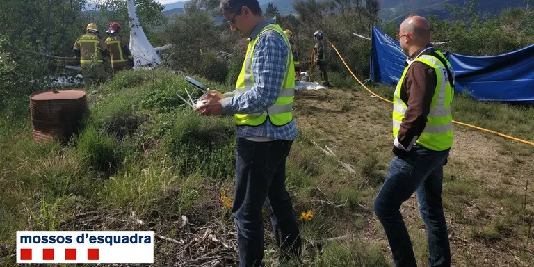 Continua la investigació sobre l'accident de l'ultralleuger a l'aeroport Andorra-la Seu d'Urgell