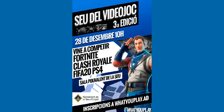 S'obren les inscripcions per participar al Torneig Seu del Videojoc