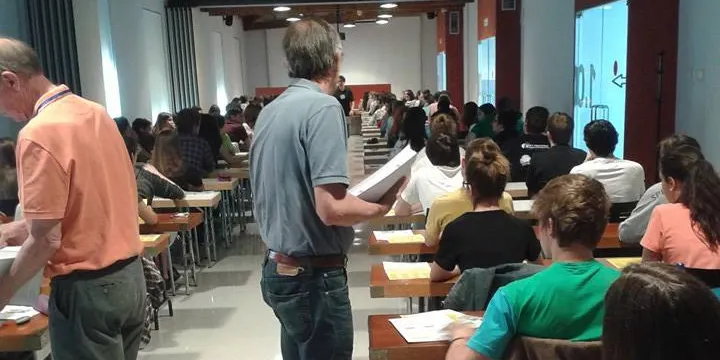 Un total de 117 estudiants fan la selectivitat a la Seu