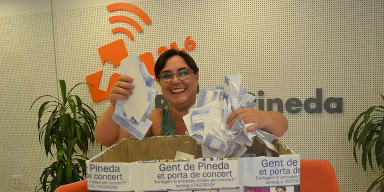 Gent de Pineda ha sortejat les entrades pel concert de Els Pets