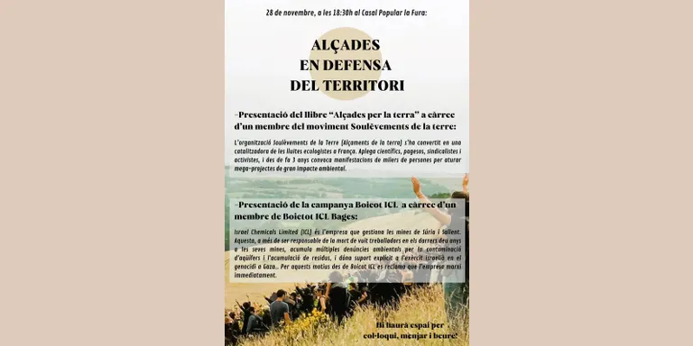 La Fura acollirà dijous vinent un acte dedicat a l'ecologisme radical i la defensa del territori