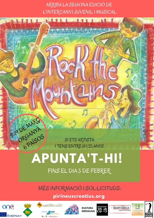 Nova edició a Organyà del projecte Rock the Mountains