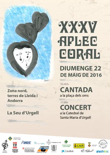La Seu acull el 35è Aplec Coral de la Zona Nord, Terres de Lleida i Andorra